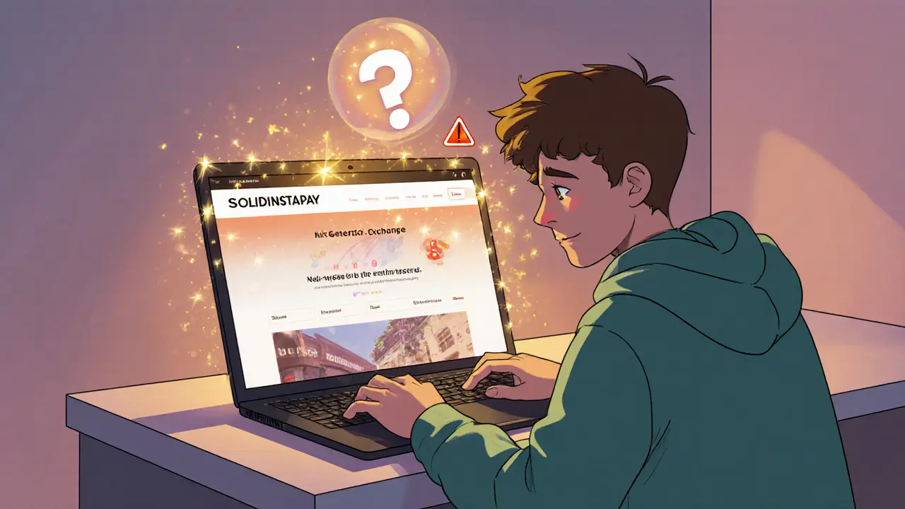 SOLIDINSTAPAY Crypto Exchange Review: Risks, Reality, and Safer Alternatives