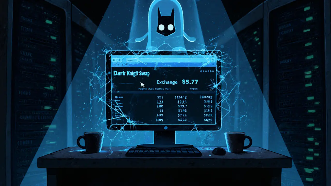 Dark Knight Swap Crypto Exchange Review: A High-Risk, Low-Liquidity Platform to Avoid