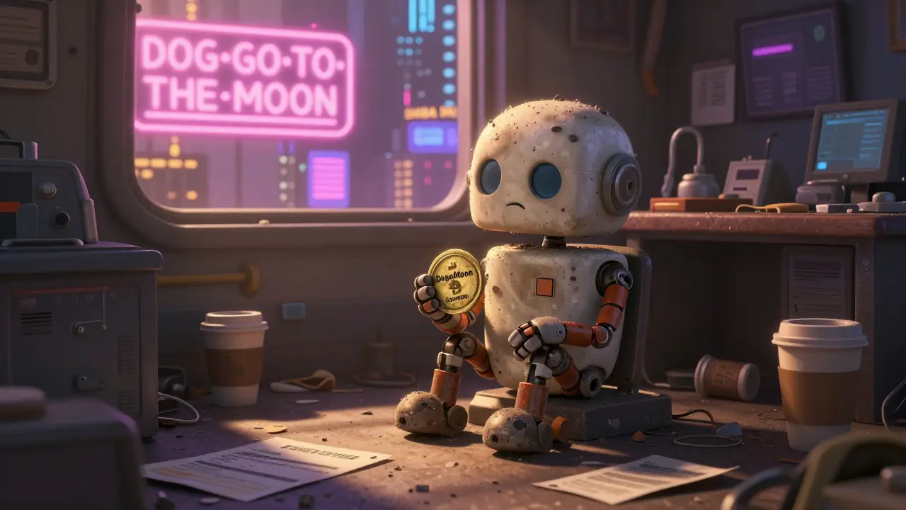 DogeMoon (DGMOON) Airdrop: What It Is, How It Works, and Why It's Not Worth Your Time