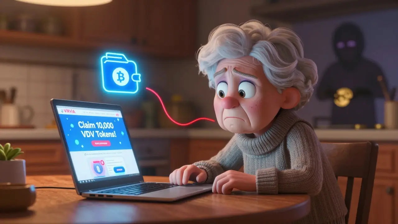 VDV VIRVIA Airdrop Scam: What You Need to Know Before You Click