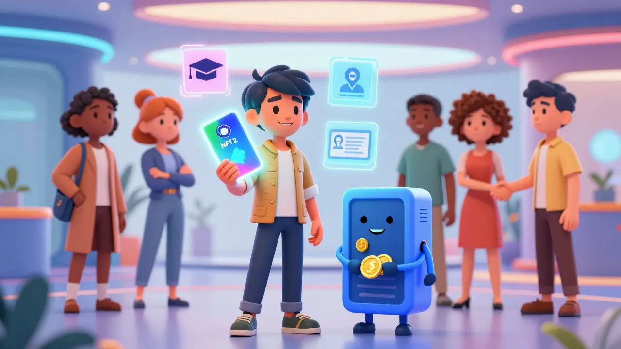 Animated characters using digital keys and leasing tokens
