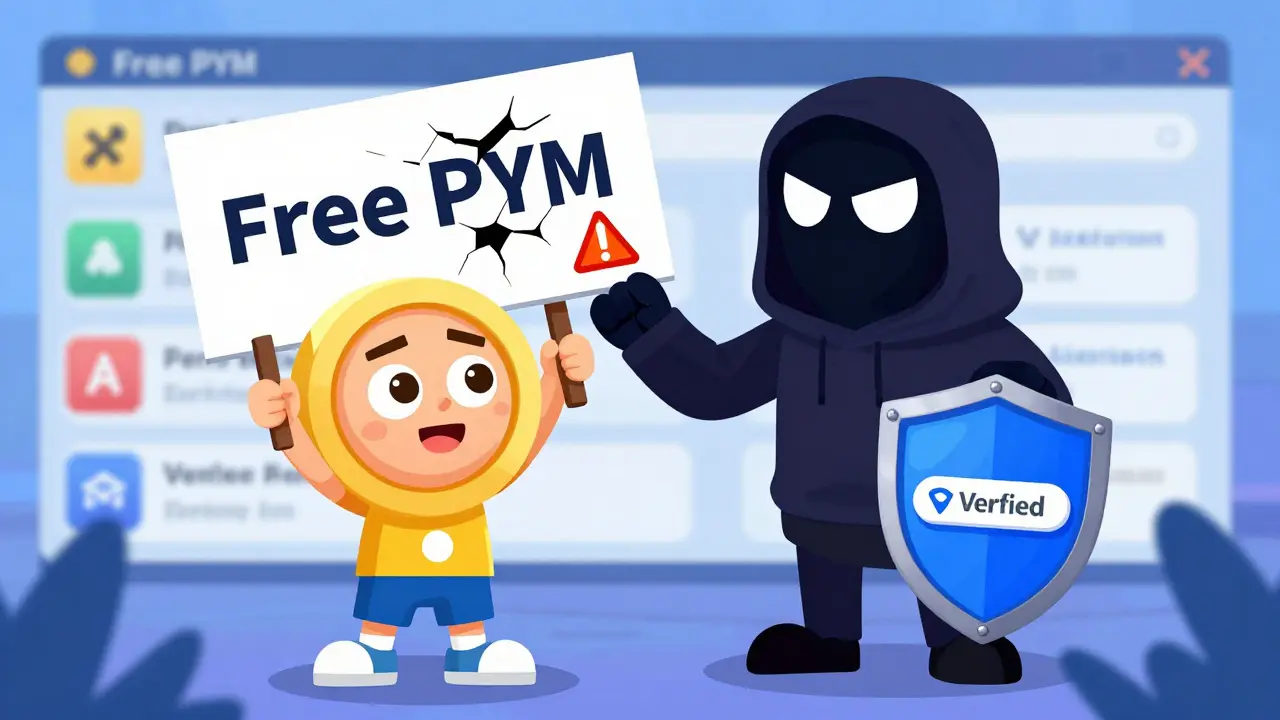 Player avoiding crypto scam with shield against fake airdrop