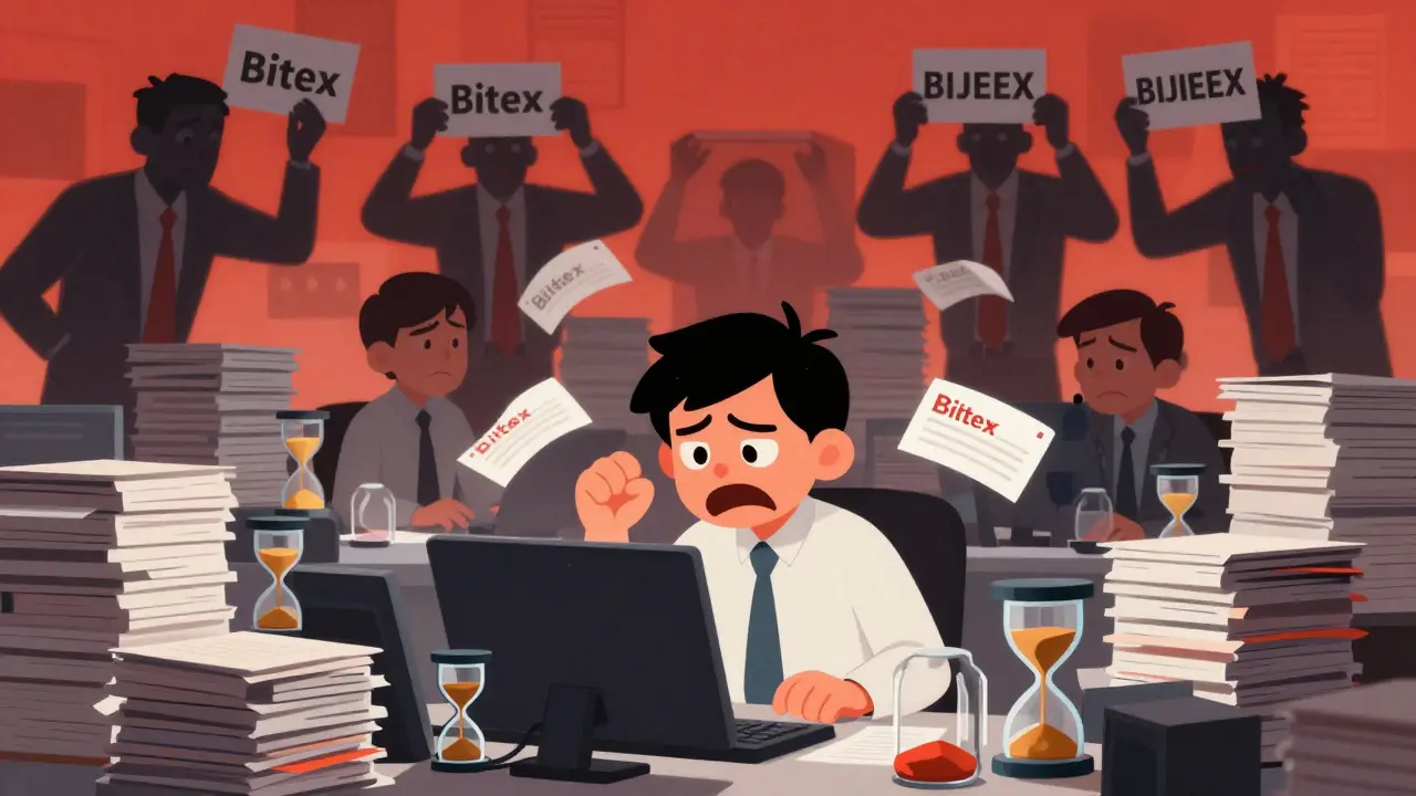 Frustrated users facing slow withdrawals and hidden fees