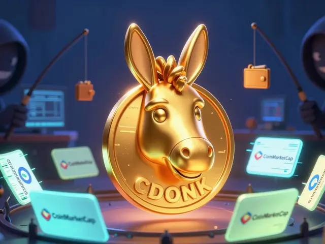 CDONK Airdrop Scam Alert: Club Donkey and CoinMarketCap Fraud Details