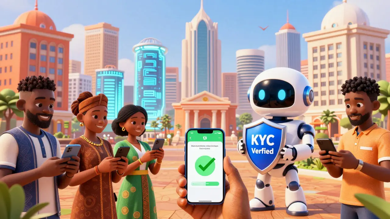 Optimistic future of regulated crypto banking in Nigeria with happy users