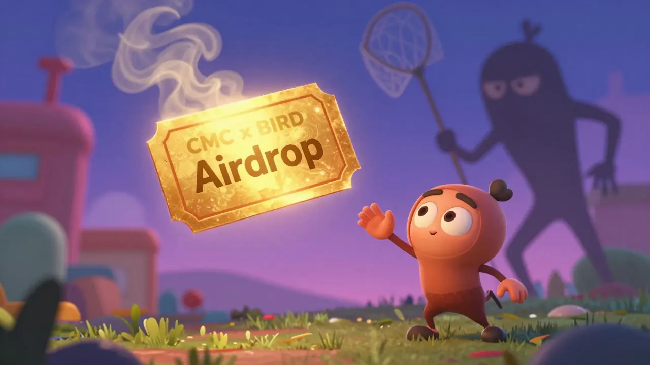 CMC × BIRD Airdrop by Bird Finance (HECO): The Truth About the Scam